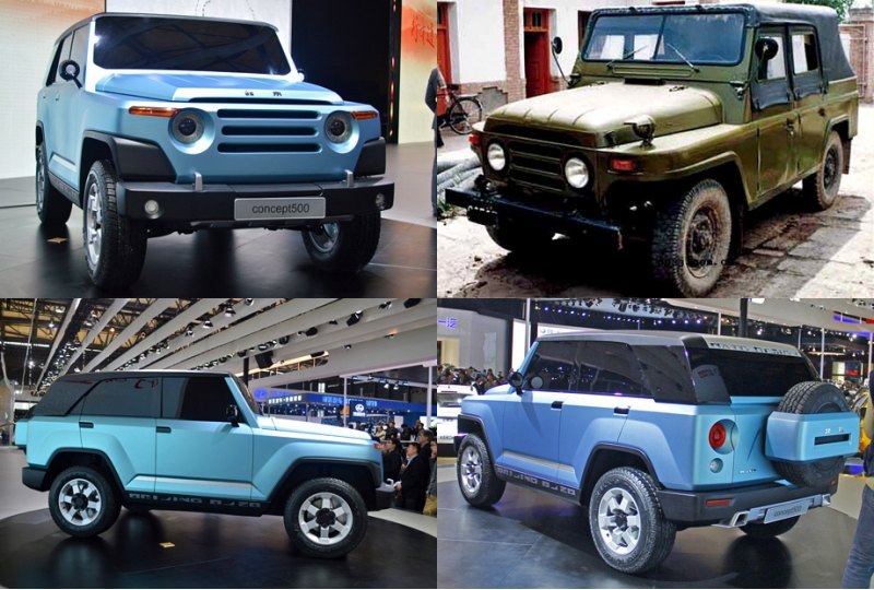 Concept 500 и его далекий исторический прообраз.