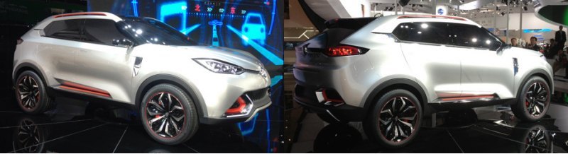 Компактный кроссовер MG CS, в Шанхае-2013…
