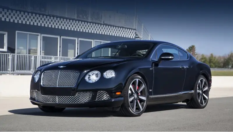 Модели Continental GT из лемановской спецсерии…