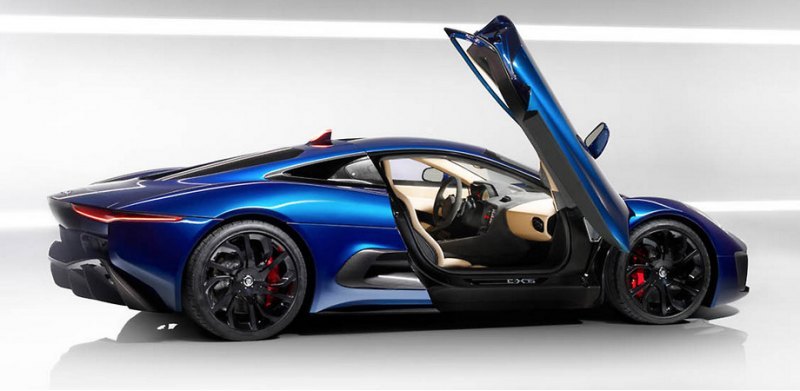 Британцы напомнили о прототипе Jaguar C-X75