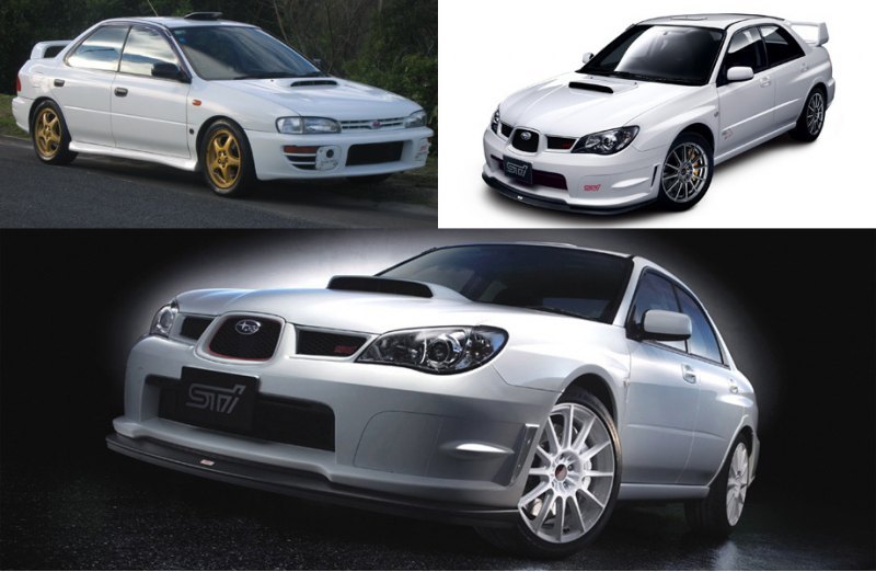 Первая Импреза WRX STI RA появилась в начале…