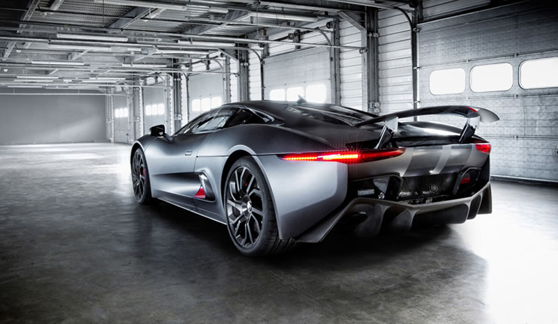Гибридная двухдверка Jaguar C-X75 — удивительная…