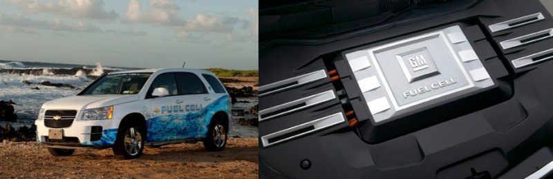 Водородный кроссовер Chevrolet Equinox Fuel Cell…
