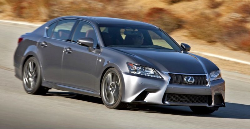 Будущий Lexus GS F будет выглядеть примерно так…