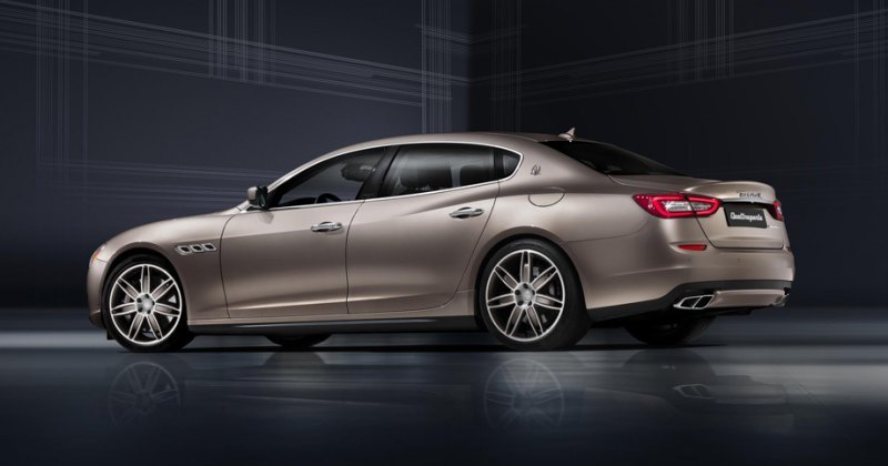 Данному исполнению Quattroporte положена особая…