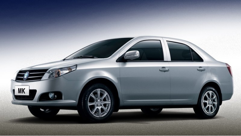 Седан Geely MK08 оснащается бензиновым двигателем…