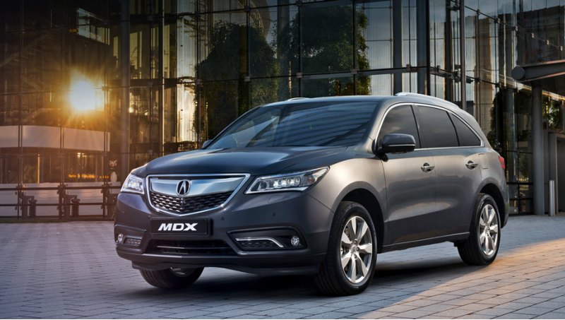 Дорожный просвет кроссовера Acura MDX специально…