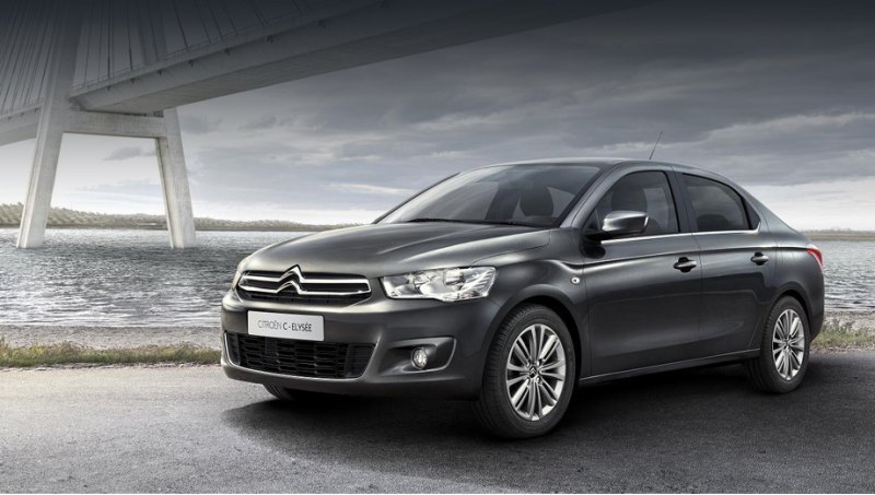 На небольшой бюджетный седан Citroen C-Elysee…