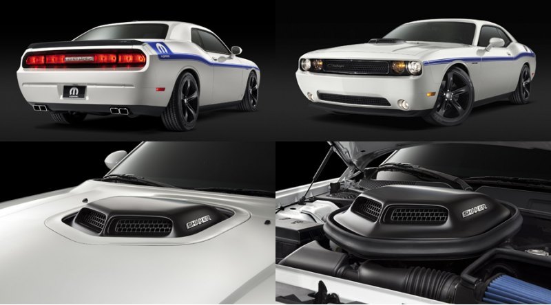 Двухдверка Mopar ’14 Challenger украшена…