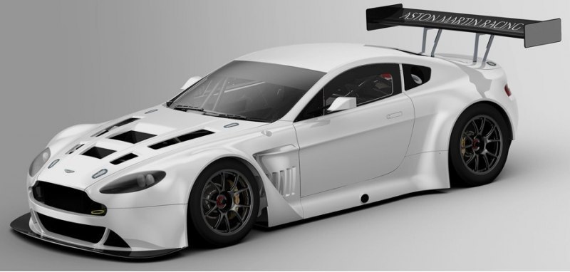 Снаряженная масса у спартанского Vantage GT3…