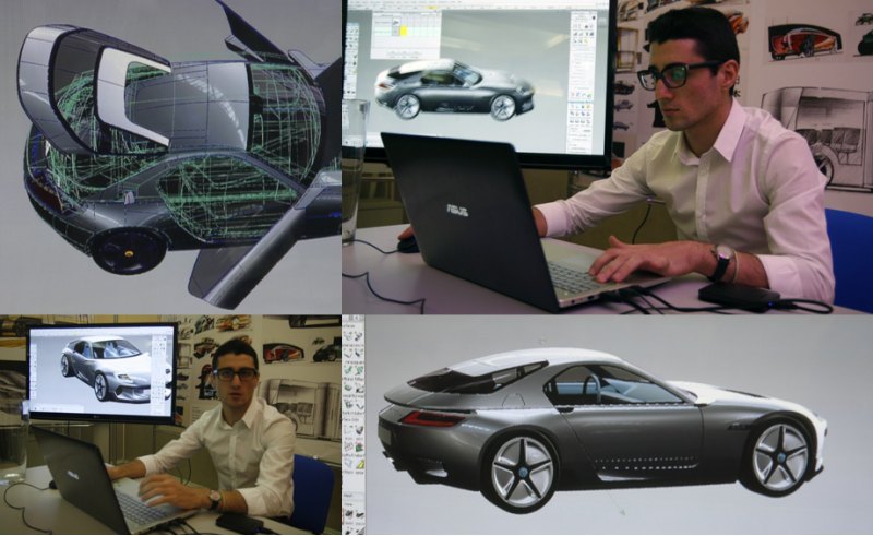Проект Porsche 929 стал дипломной работой…