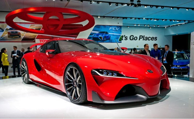 На Детройтском автосалоне концепт Toyota FT-1…