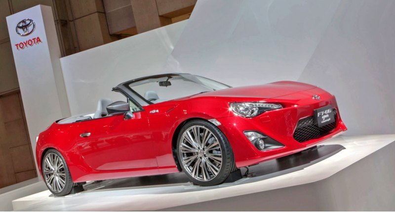Концепт Toyota FT-86 open показали публике весной…