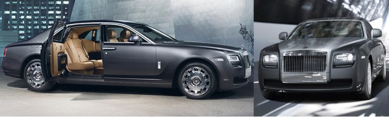 Напомним, что седан Rolls-Royce Ghost построен на…