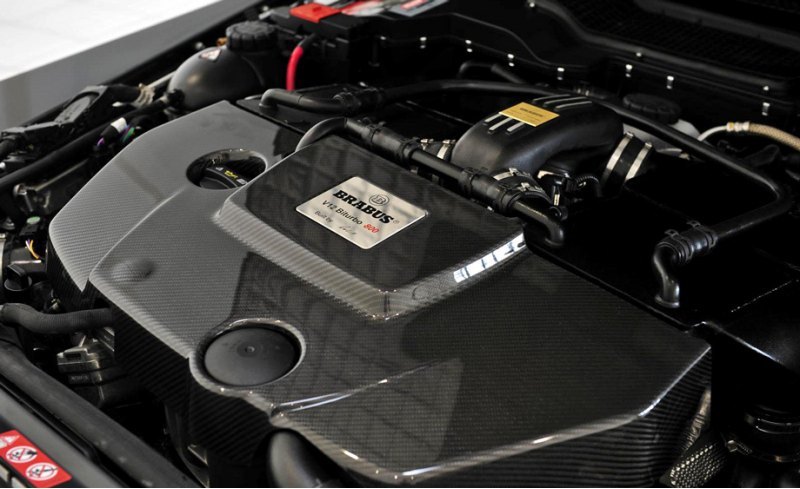 В моторе Brabus 800 стоят новые турбокомпрессоры…