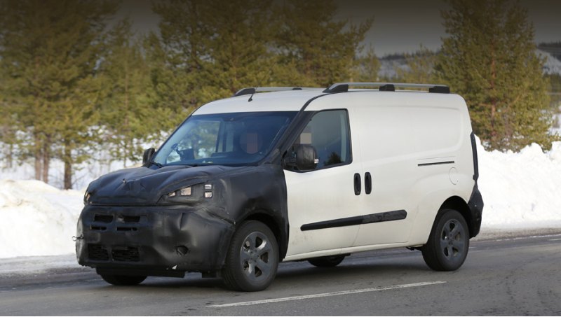 Фейслифтинг машины в прошлом поколении Doblo…