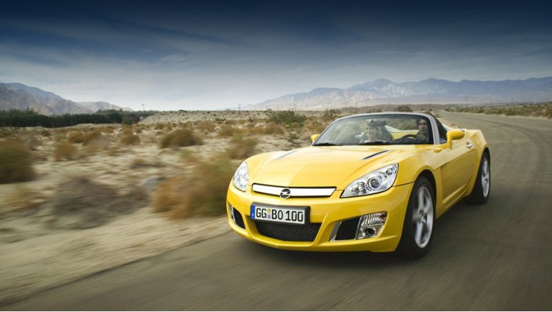 Родстер Opel GT — единственный автомобиль,…