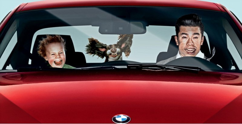 А компания BMW утверждает, что ощущения от…