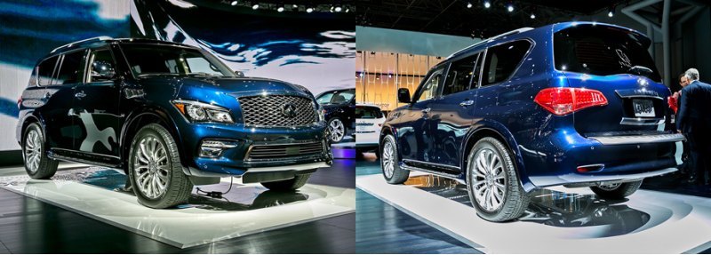 Для обновленного внедорожника Infiniti QX80…