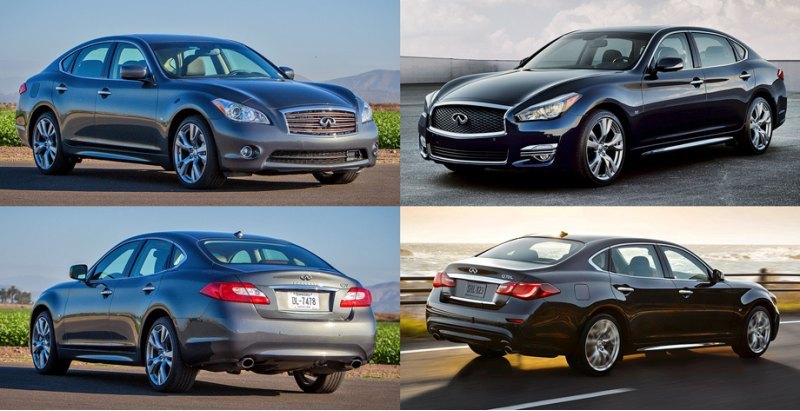 Фейслифтинг одновременно настиг Infiniti Q70…