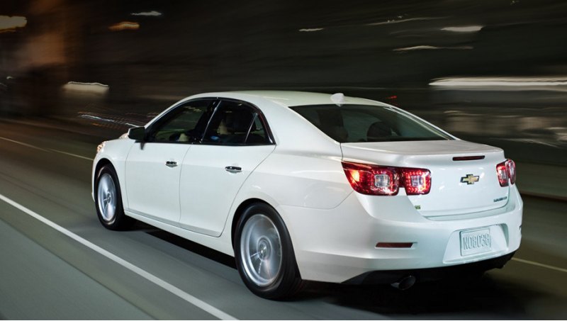 Седан Chevrolet Malibu на этот раз поучаствовал…