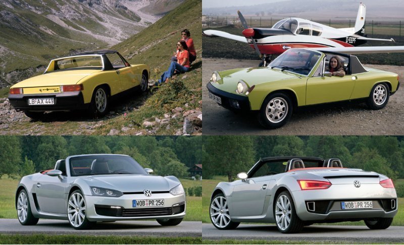 Тарга Porsche 914 была создана в кооперации фирм…
