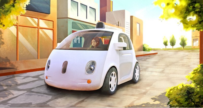 Проект автомобиля, который водит себя сам (Google…