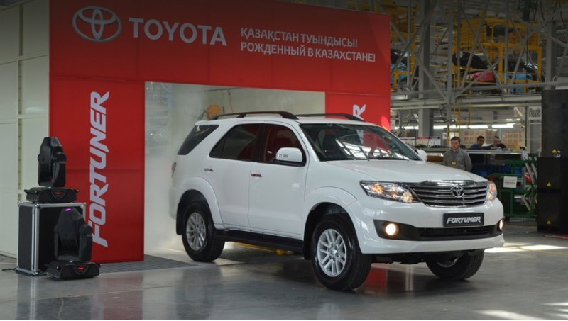 Кроссовер Toyota Fortuner — это пикап Toyota…