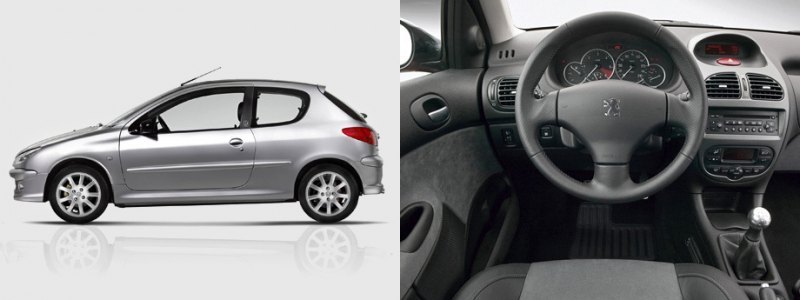 У Peugeot 206, вставшего на конвейер в 1998 году,…