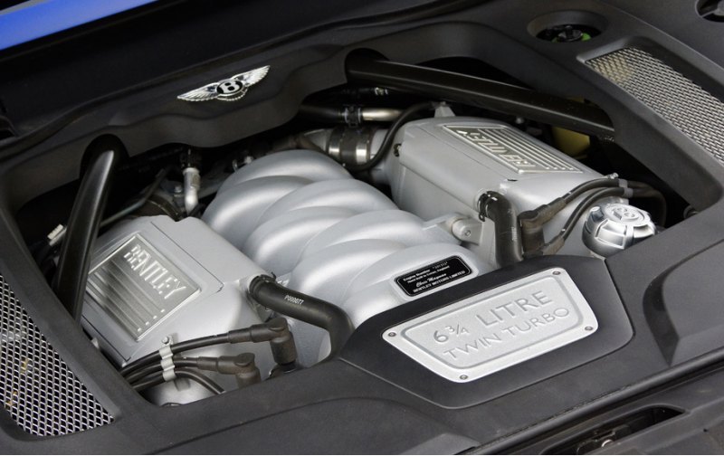 Нынешний турбомотор V8 6.75 на Bentley Mulsanne…