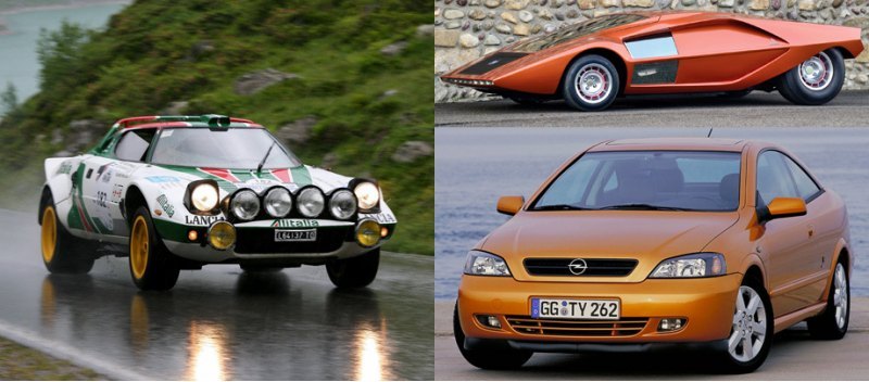 Марчелло создал концепт Lancia Stratos Zero…
