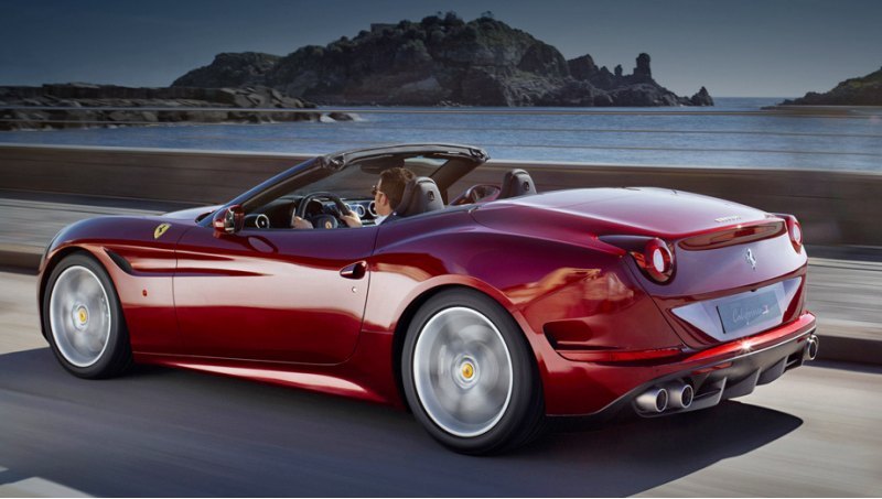 С нуля до 100 км/ч кабриолет Ferrari California T…