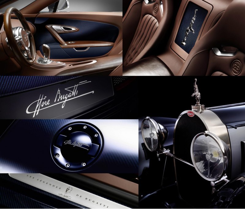Впервые в истории Bugatti использовала два типа…