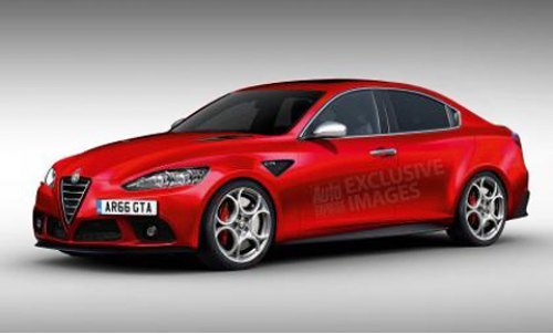 Этот рисунок седана Giulia GTA журнал Auto…