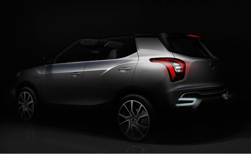 Сзади — вылитый концепт SsangYong XLV (который…