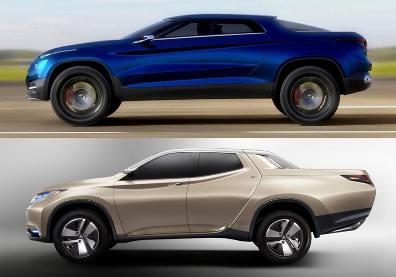 Конечно, с Mitsubishi у нового концепта Fiat FCC4…