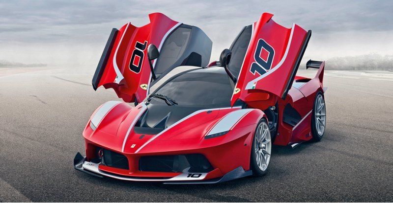 Колесная база у FXX K такая же, как у LaFerrari…