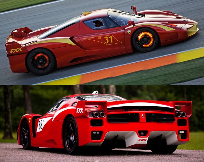 В 2007 году появилось купе Ferrari FXX…