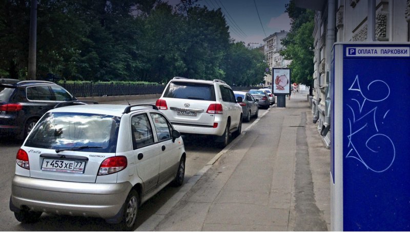Сейчас длина парковочного места по ГОСТу…