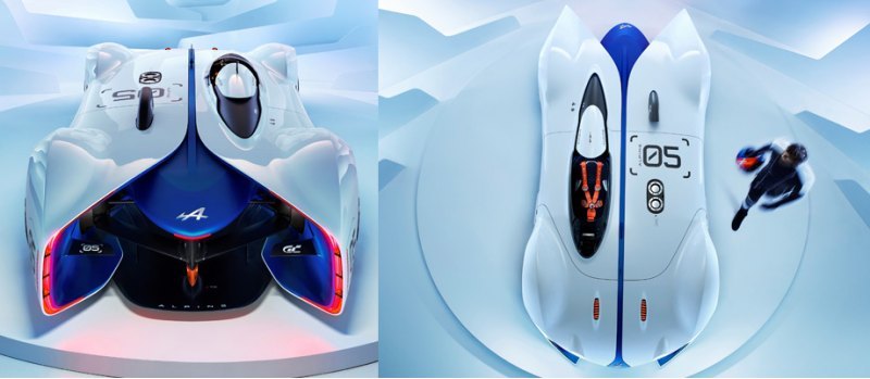 Полномасштабная модель Alpine Vision Gran Turismo…