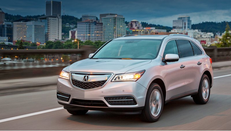 Рестайлинговая модель обозначена 2016 Acura MDX и…