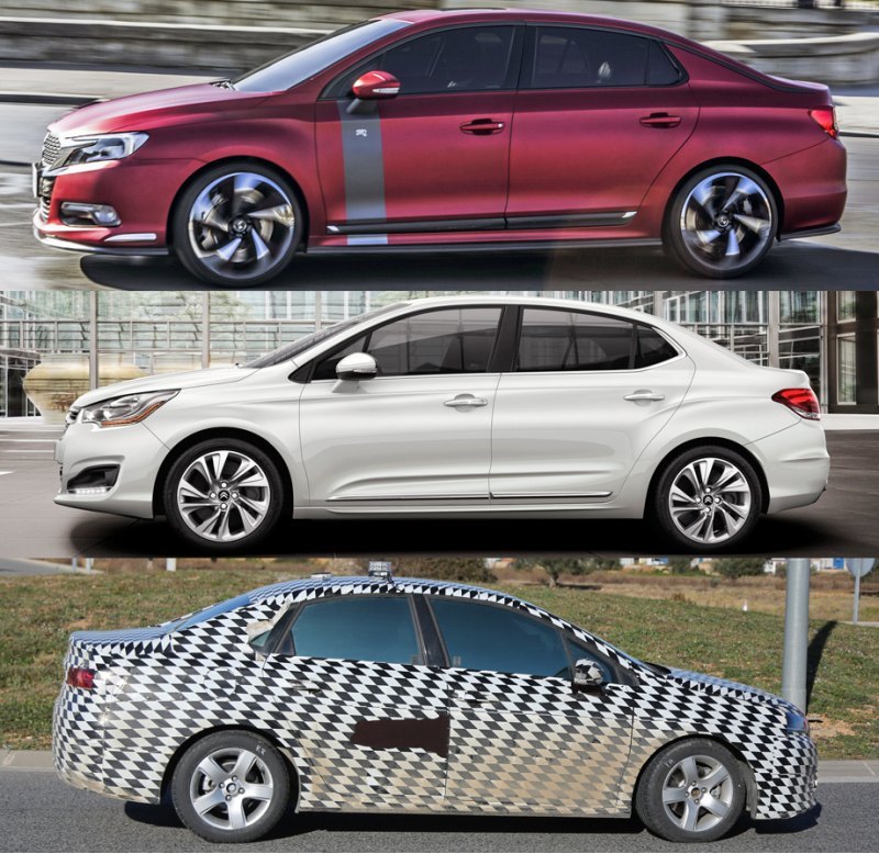Четырехдверка DS 5LS (на фото вверху показана…