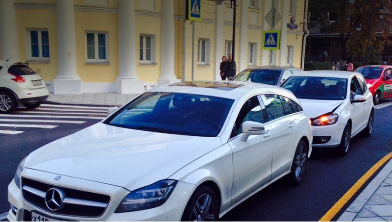 Пока европротоколом в Москве пользуются не очень…