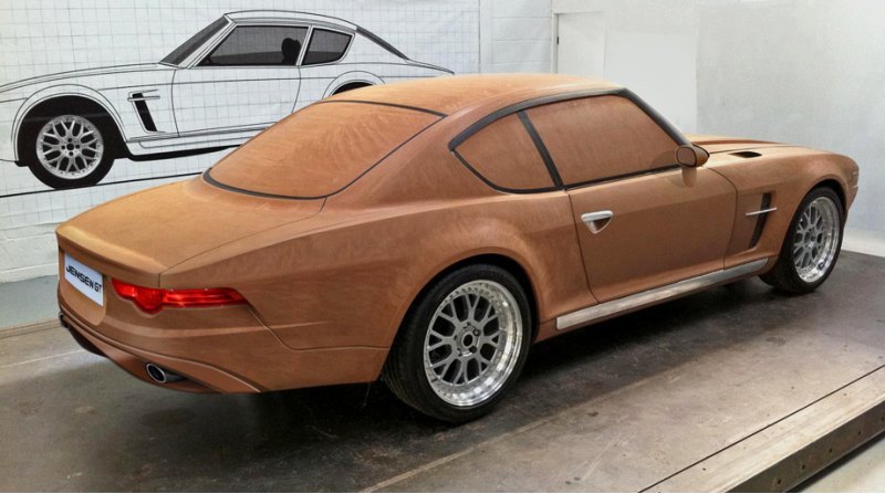 Предполагается, что заднеприводный Jensen GT…