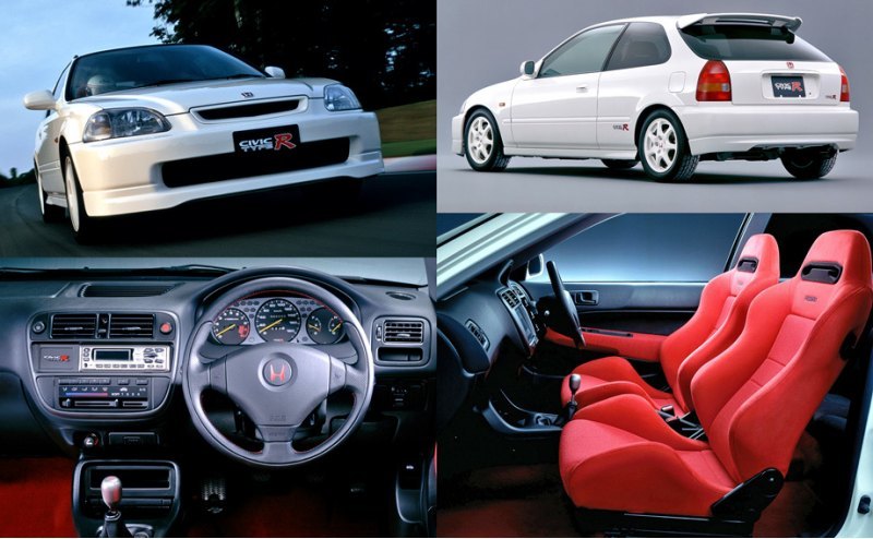 Хэтчбек Honda Civic Type R первого поколения…