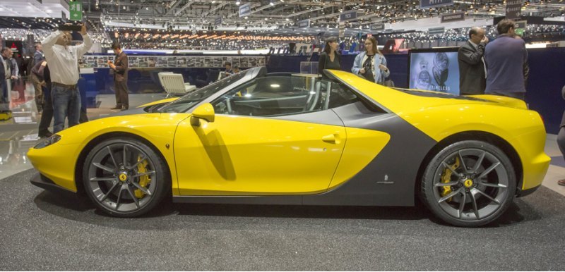 Колесные диски созданы специально для Ferrari…