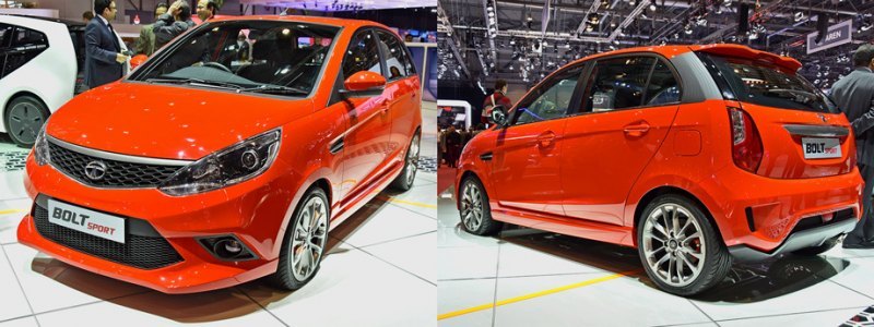 «Заряженная» модификация хэтчбека Tata Bolt,…