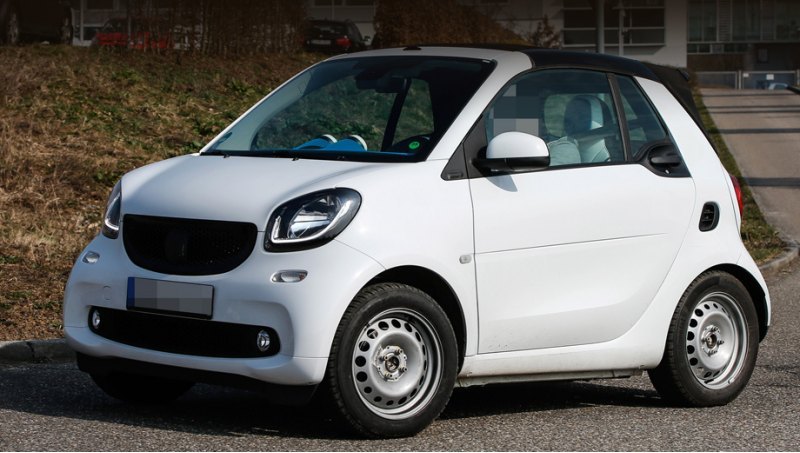 Открытый вариант модели Smart ForTwo от исходника…