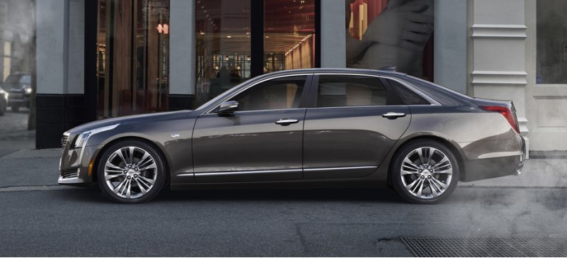 Длина Кадиллака CT6 равна 5184 мм, а колесная…