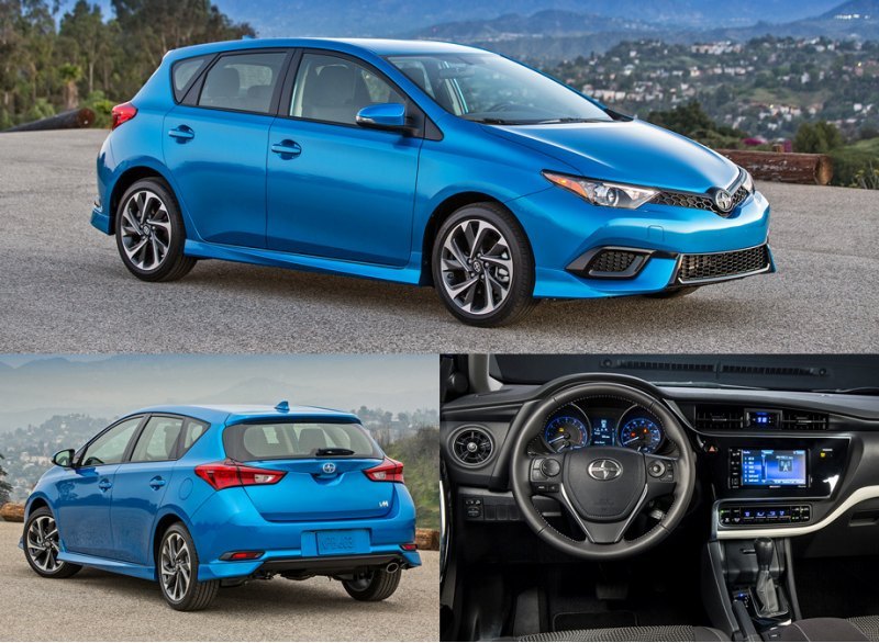 Внешность хэтчбека Scion агрессивнее тойотовской.…